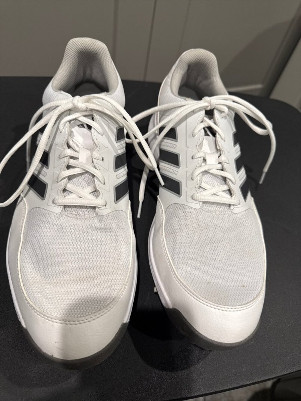 Adidas Tech Response 3.0 Golf Shoe White/Silver/Met #GV6891 SZ 12